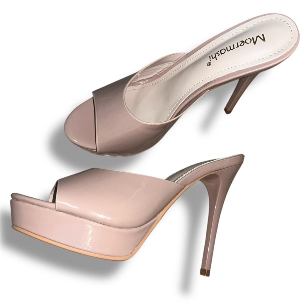 NEW Nude Pumps Heels Sexy Women’s Shoes 6.5